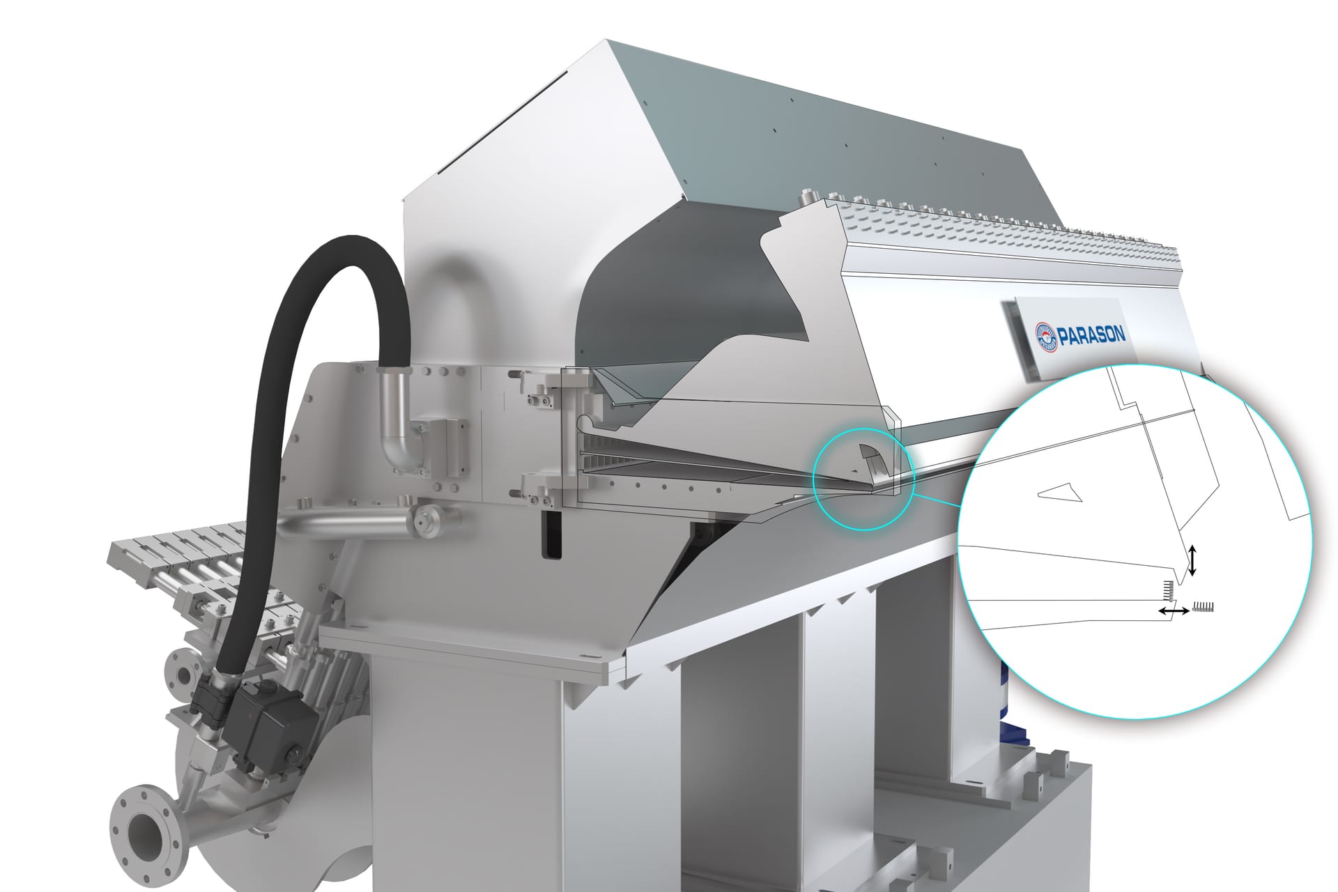 Parason Hydraulic Headbox - Precision Stock Distribution System